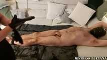 Waxed with the latex glove