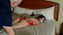 Anastasia Rose Bound in Bed (Combo Clip)
