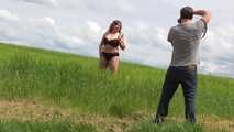 Soraya blindfold photoshoot