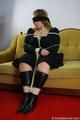 Claudia artrope on couch PICS