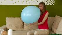 Blow2Pop blue U16 balloon