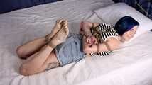 Diane hogtied