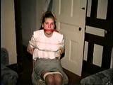 BONDAGE CUSTOM #9-B  TOES-TIED & BALL-GAGGED 