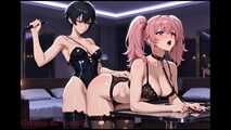 GoL Anime lesbian BDSM mistress domination