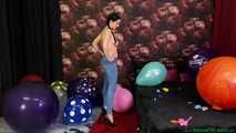 big balloon popping fun