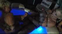 2 sexy Girls Bound in a Whirl Pool