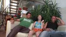 Katie Gold Loves Sharing Her Pussy With Three Dudes At A Time
