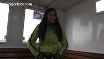 078031 Rachel Evans Pees In A Bottle On A Dutch Barge