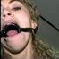 RING-GAGGED, BALL-TIED, PANTY-LESS, DROOLING CARRIE (D14-15)