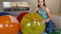 girlfriend pops your rare Q24 balloons with fingernails and wooden stick