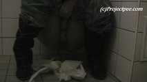 056025 Kasha Pees On The Floor Of The Smelly Toilet 