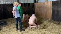 Slaughter day with Amely Pain which pig is today's turn