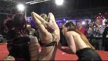 Bondage Challenge Stage at BoundCon XIII - Vinciens & Kenyade vs. Cobie & Hakima