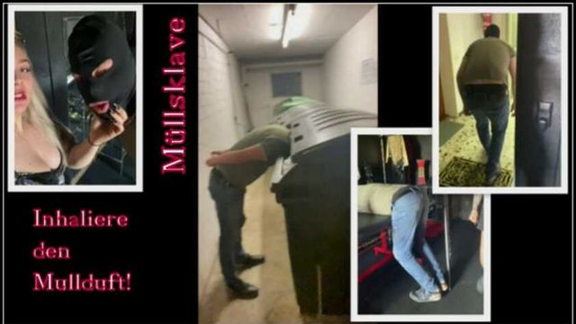  Suffocate in the garbage can inside!