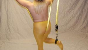 Yellow nylon ties