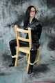 PVC Catsuit, overknees and harness
