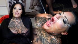 Hot Milf Ashley & 10 Cocks | GANGBANG - CREAMPIE SLUT