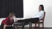 Around the feet of Mistress Natasa