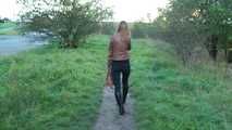 118040 Cynthia Vellons Pees On The Path By The Car Park 