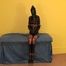 Gothic girl in my straitjacket.