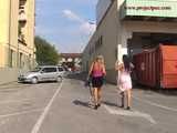 016133 Eve Takes A Daring Emergency Pee In The Supermarket Drain