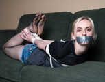 1065 Sandy in Tshirt and Fishnets