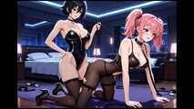 GoL Anime lesbian BDSM mistress domination