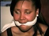18 Yr OLD BLACK COLLEGE STUDENT WAKES UP CLEAVE GAGGED, BAREFOOT & TIGHTLY TIED TO A CHAIR (D53-6)