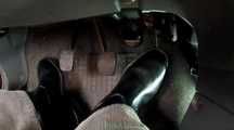 CAR DRIVING IN BOOT