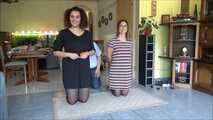 Kyra and Vanessa - tickle detector test Part 4 of  10