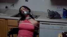 Wenona Tied Up in Kitchen, Part 2