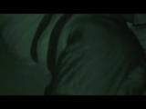 0300 min video with Simone tied and gagged in shiny nylon rainware night vision