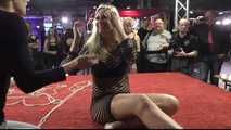 Bondage Challenge Stage at BoundCon XIII - Elise Graves vs. Dani Blonde