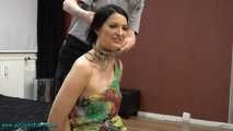 Cuffed and gagged Nina part 1