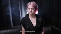 Interview with Dasha while she is smoking   