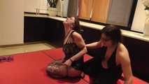 Afsana vs. Little Red Girl at BoundCon Feringapark in November 2017