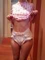 I’m taking off my onesie and diaper