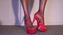 High heel JOI