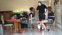 Lea, Saskia und Wendy - Die Bondageparty 2  Teil 2 von 5
