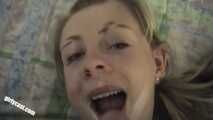 Teen Gesine's first time in front of the camera - CAM 2