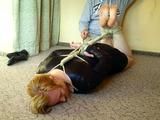 Hogtied