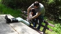 Nadine first time tied 1/2