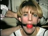 19 Yr OLD KRISHNA IS WRAP TAPE GAGGED, TOE-TIED, BALL-TIED & BALL-GAGGED (D39-11)