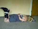 Reading in a hogtie 2/2