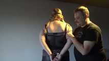 She's one hour cuffed and chained 2/6