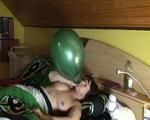 Ballon am Morgen