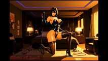 GoL Anime lesbian BDSM mistress domination