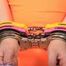 Prisoner in cuffs