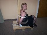 Miri sit and tied