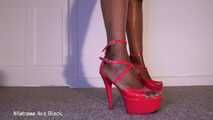 High heel JOI